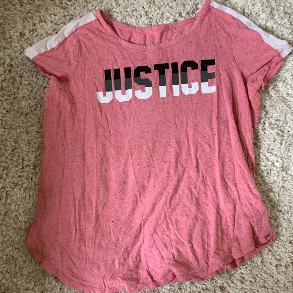 justice maybe girls shirt size 18